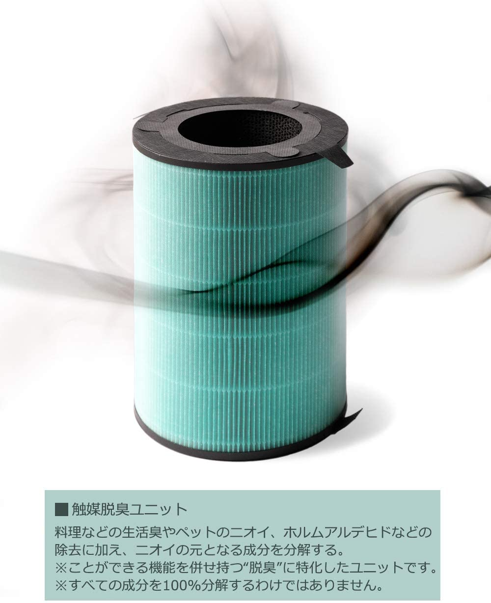 【全て日本国内発送】 バルミューダ 360°酵素フィルター EJT-S200 空気清浄機 AirEngine JetClean用 交換フィルター ejts200 「互換品」