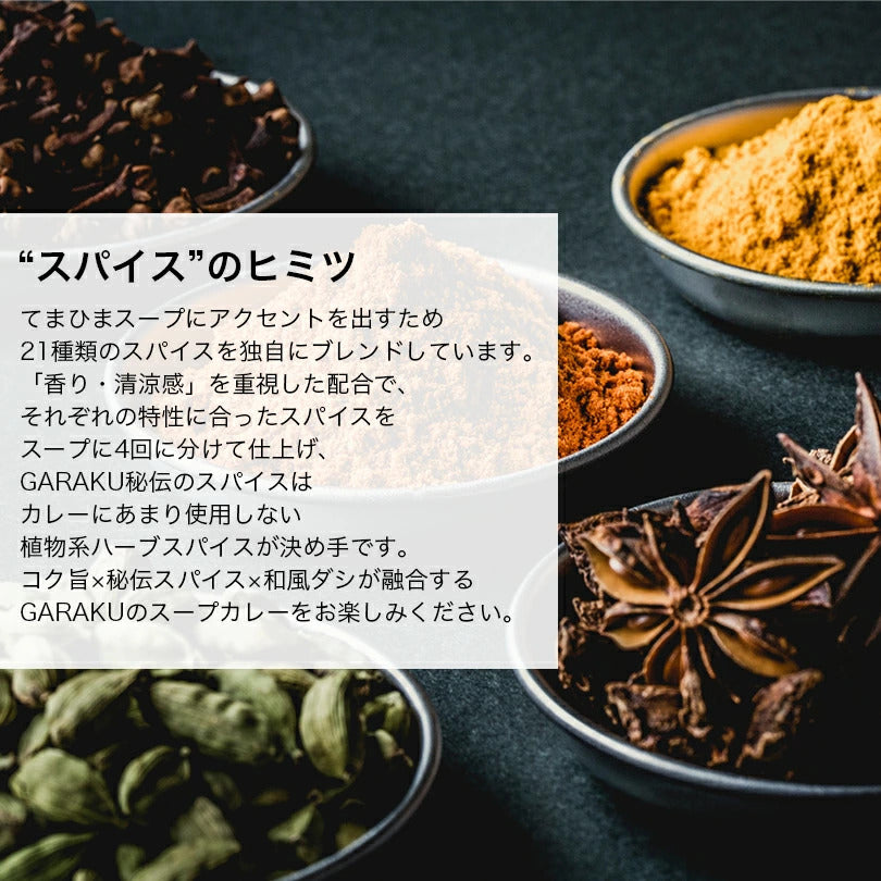 GARAKU 札幌スープカレー チキン 1食×2個 レトルト 送料無料有 カレー スープカレー ガラク 専門店 有名店 北海道 お土産 ギフト お取り寄せ グルメ チキンレッグ 御中元 御歳暮