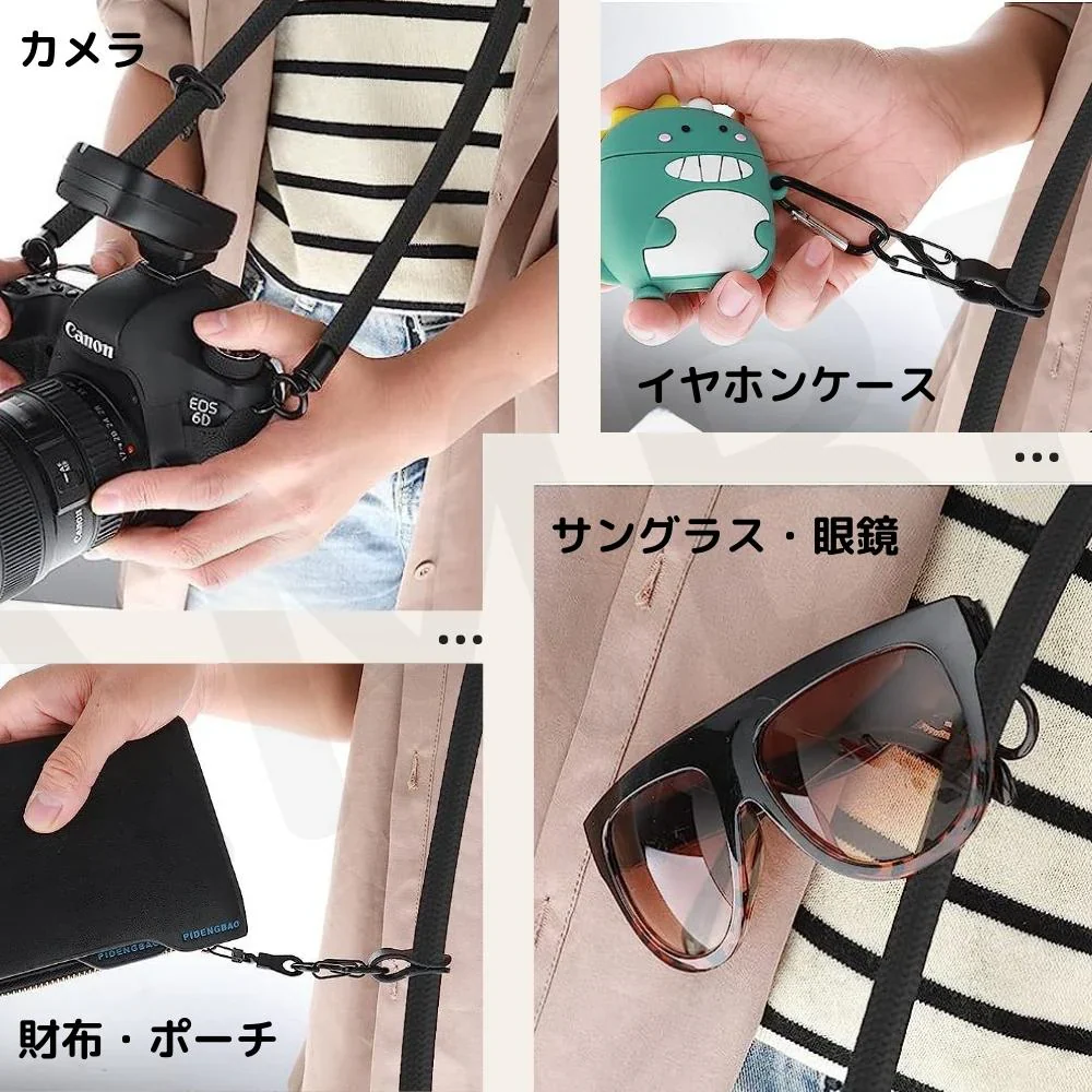 (ライトピンク) 全機種対応 スマホ ショルダー メンズ ストラップ ストラップシ ョルダー 太め iPhone android 黒 携帯ストラップ ネックレス ロープ 肩掛け かわいい レディ ース