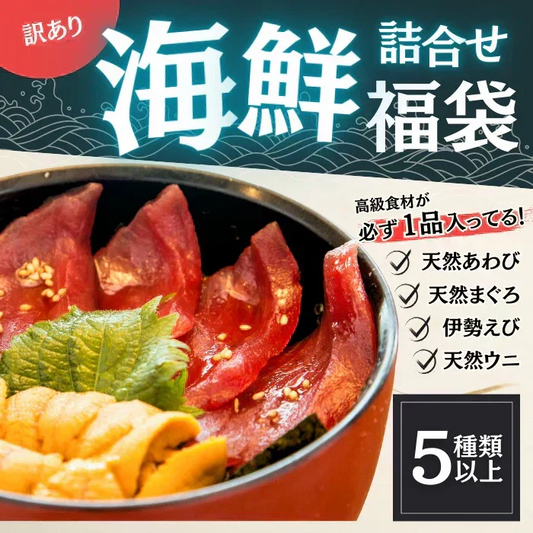 【おすすめ】海鮮福袋　5種以上詰合せ　10,000円相当（訳あり）