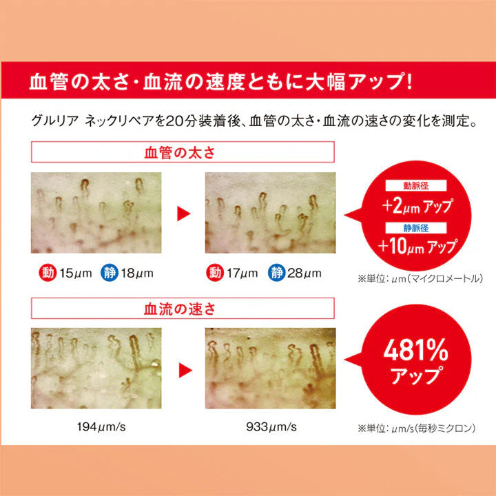 【お取り寄せ】東海光学 グルリア ネックリペア gruria レディース メンズ スポーツ 保温 血行促進 ゴルフ 綿 おやすみ 暖かい あったか プレゼント 首 肩こり 寝る時 女子開 防寒