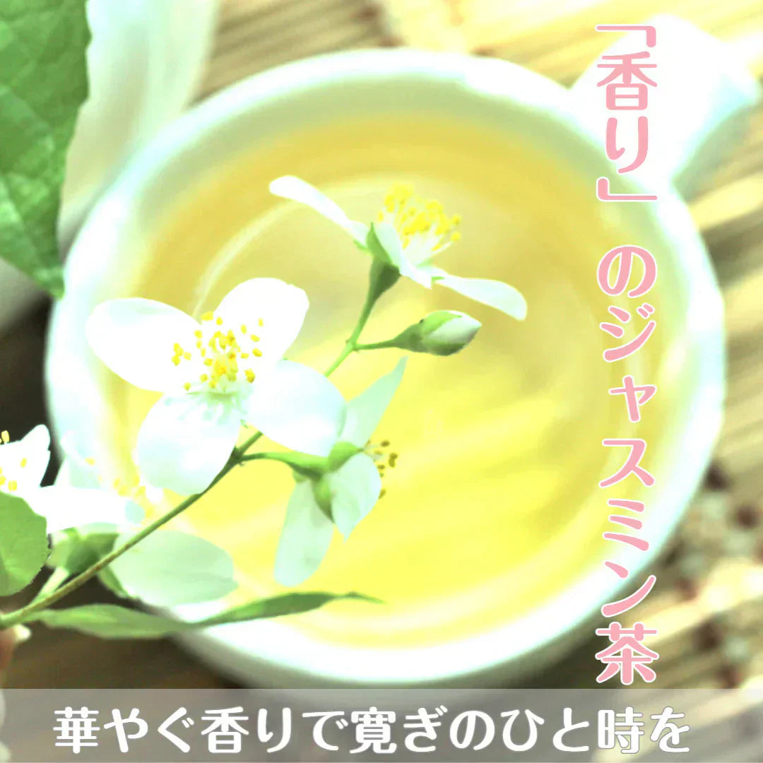 インスタントジャスミン茶40ｇ×2袋 ジャスミンティー 健康茶 健康  粉末 粉末茶 中国茶 茉莉花茶 茉莉花 水で溶ける 冷水で溶ける アイスティー ホット