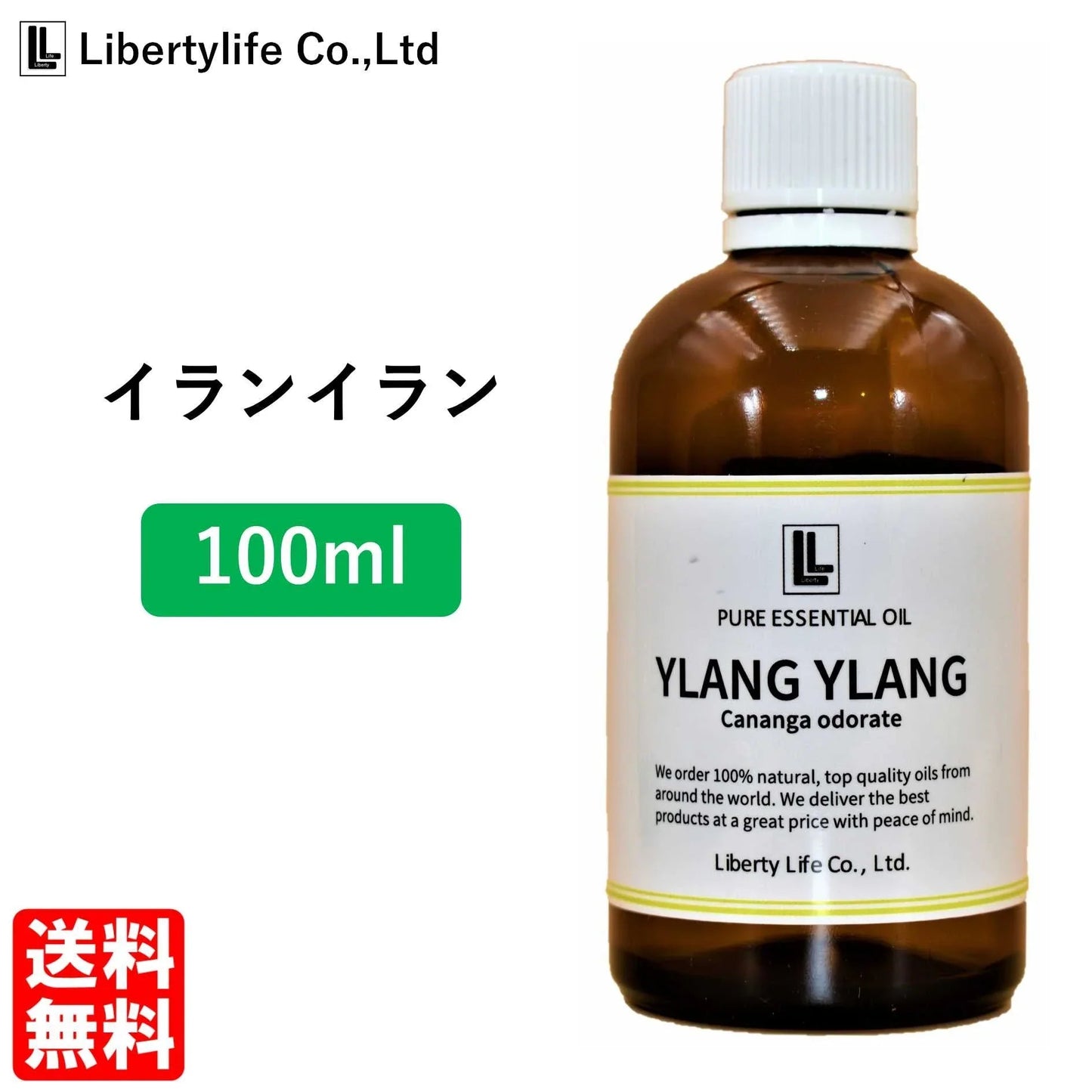 アロマオイル イランイラン 精油 エッセンシャルオイル  (100ml)