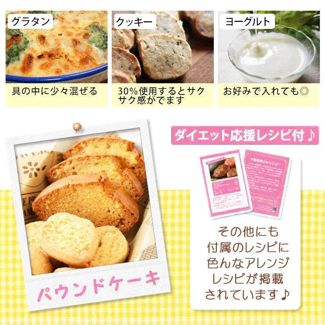【販売終了】【１０人シェア買いでお得】飲める国産おからパウダー１ｋｇ(超微粉タイプ）!