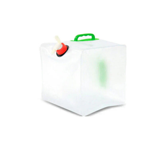 貯水タンク 20L  1個 ウォータータンク 折り畳み式 給水タンク 非常用 給水袋 大容量 10L 15L 20L 蛇口 持ち手 携帯 防災 断水 アウトドア イベント 便利 PVC 半透明