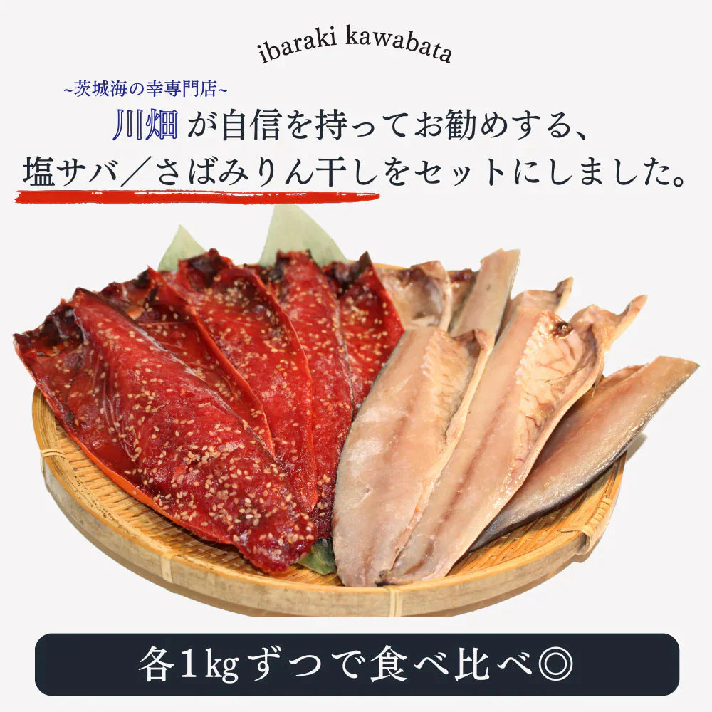 【数量限定 訳あり】 塩さば/さばみりん干し 干物紅白セット 2kg 塩サバ さば 鯖 みりん干し 大容量 お買い得 セット 調理 料理 シーフード 海鮮 食品 合わせ買い まとめ買い 商品 通販 惣菜 お取り寄せ グルメ 大人気 人気 おすすめ オススメ