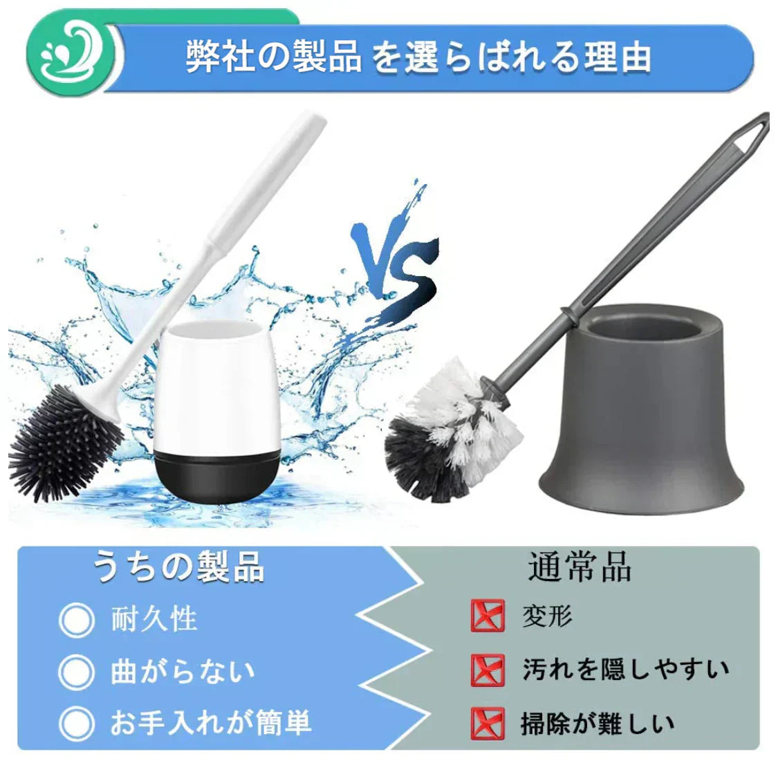 即納商品 トイレブラシ 柔らかい地面式 掃除ブラシ 収納ケース付き コンパクト TPR材質 トイレ掃除 傷つけない 用品 衛生トイレ掃除 トイレ掃除 掃除ブラシ(w073A)グレー