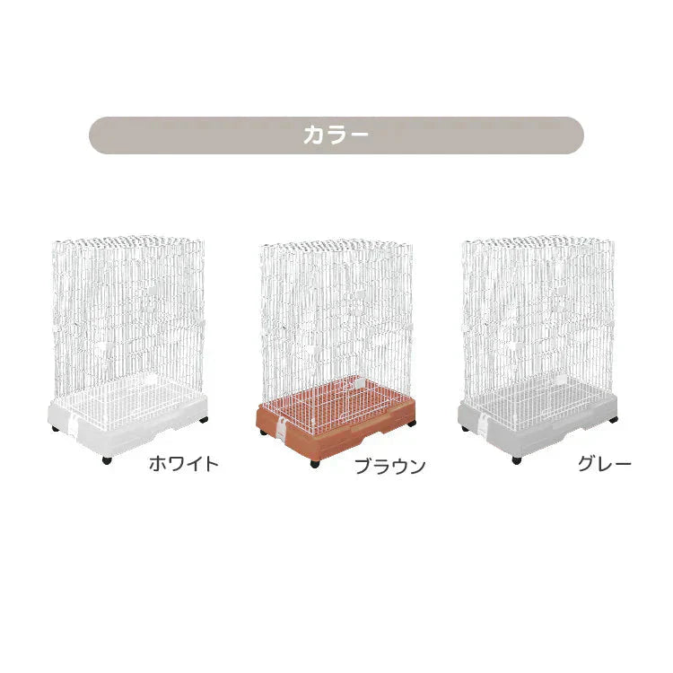 【グレー】猫 ケージ 2段 キャットケージ 2段 ペットケージ ケージ ゲージ 猫 ハウス 猫ケージ 猫ゲージ 大型 おしゃれ おすすめ ケージ飼い 室内 多段 キャスター付き