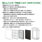 [全て日本国内発送] ダイキン DAIKIN 空気清浄機交換用フィルタ 交換用集塵フィルタ 【送料無料】 静電HEPAフィルター 互換品 (非純正) 互換品（合計3点）対応品番：KAFP078A4 2074191 2335865 KNME043b4