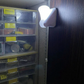 【2個組】停電時でも付く ライト LED 照明 電池式 単四電池3本 明るい  電気 クローゼット取り付け可 ベッド取り付け 隙間 スペース 電池式ひも引きライト