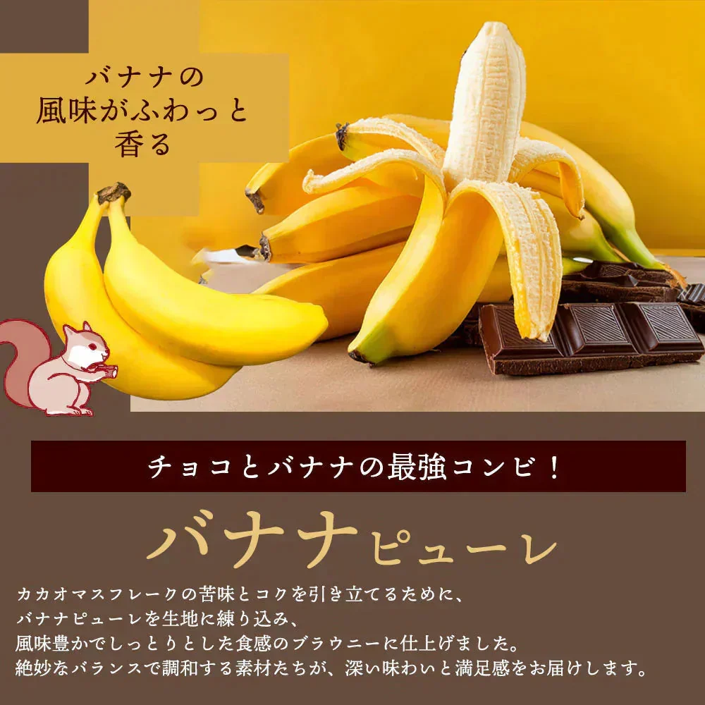スイーツ 送料無料 ブラウニー【ようこそ異次元ナッツの世界へ】贅沢ナッツ ごろごろ ナッツナッツブラウニー [ 詰め合わせ  焼き菓子 かわいい プチギフト ]