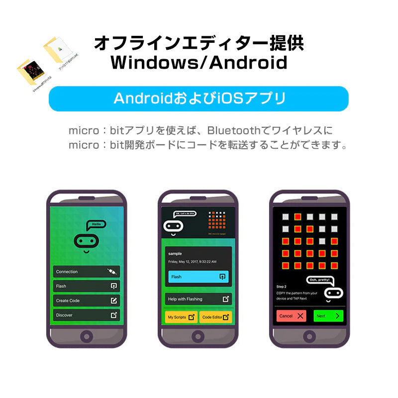 micro:bit マイクロビット v2.2 最新版 純正品 簡単 プログラミング 小学生 日本語教材 初心者 おすすめ 子供 パソコン クリスマス 誕生日 プレゼント おもちゃ