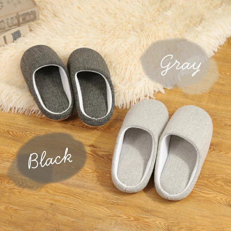 【色お任せ／2XLサイズ／圧縮梱包】スリッパ ルームシューズ 洗える プレゼント 室内履き 室内ばき へリンボンレディース メンズ 定番 来客用 部屋 引っ越し オフィス 職場 事務所 オールシーズン 新生活 母の日 プレゼント
