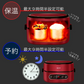 レッド　マルチ炊飯器 SY-110 コンパクト スチーマー【エコ得】