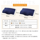 【ハニカムB ネイビー　50×30cm】低反発枕専用カバー 単品 低反発 30×50 34×62 まくら 低い 肩こり 首こり ストレートネック 女性 男性 肩 首 痛み 横向き寝 低め 快眠枕 睡眠枕 頭痛 解消 頚椎安定型 いびき 防止 めまい マクラ 替え 予備 無地 新生活