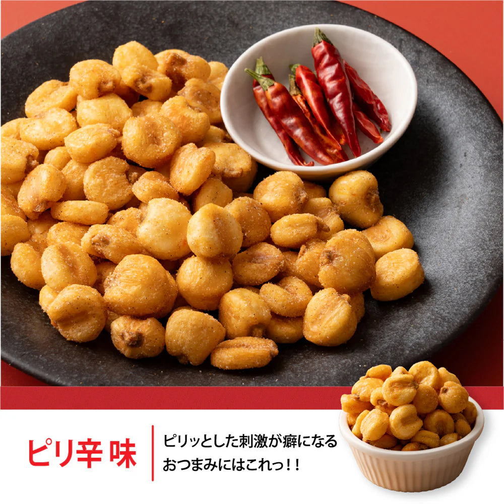 ジャイアントコーン ピリ辛味 200g(100g×2袋) おつまみ ジャイコン 小腹サポート おやつ 食べきりサイズ チャック付き 送料無料 プチギフト