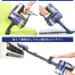 ピンク        サイクロン掃除機 1.2kg 2way ハンディ スティック【エコ得】
