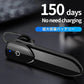 当日発送 Bluetoothイヤホン 片耳 Hi-Fi高音質 超大容量バッテリー 長持ちイヤホン IPX3防水対応 CSRチップ搭載 マイク内蔵 ハンズフリー通話 w048B(ブラック)
