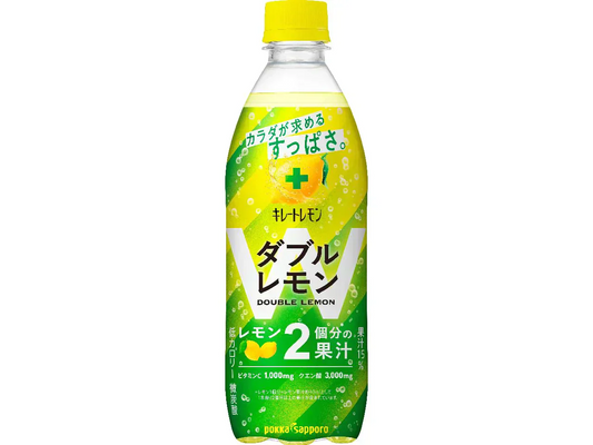 ポッカサッポロ キレートレモン ダブルレモン 500ml×2ケース/48本