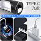 即納商品 LEDランタン 三つの光源 9つの点灯モード 防水 type-c充電 バッテリー残量表示 w626