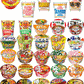【フルモデルチェンジ】日清食品 東洋水産 サンヨー食品 エースコック 四大メーカー ミニサイズ カップ麺 24種セット