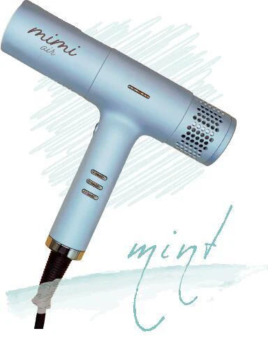mint（ブルー）ミミエアー ドライヤー mimi air コンパクト デジタルドライヤー 1200Ｗ
