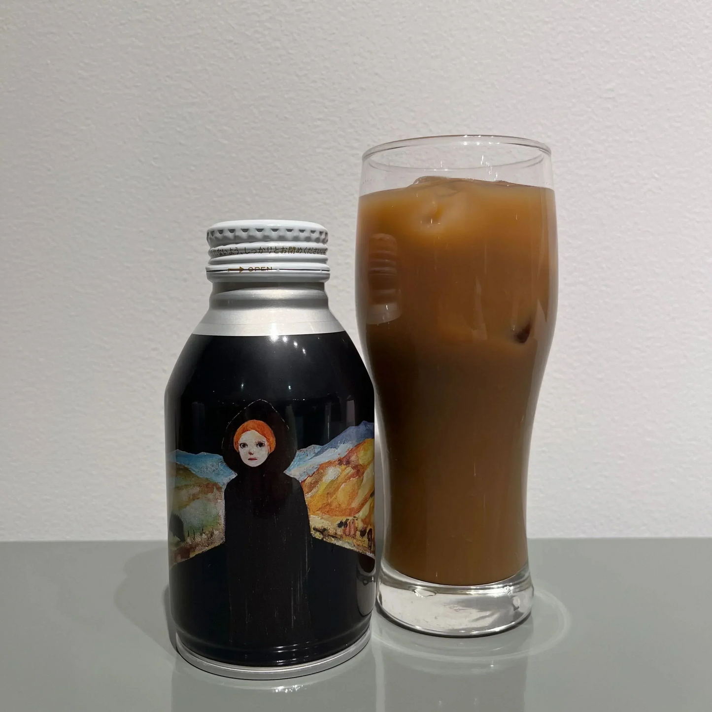 【33.4円/缶】 【賞味期限2024年1月31日】カフェラテ （260g×48缶）「地平線と道」デザイン｜PLEIADES