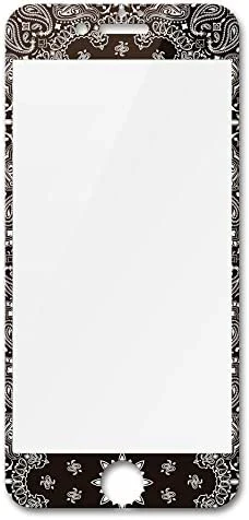 Kazall プリント柄付き　保護ガラスフィルム　 for iPhone　8/7　(PAISLEY　‎ペイズリー) 　保護フィルム　アイフォン
