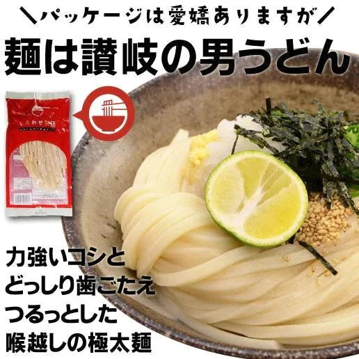 製造直売 送料無料 本場 讃岐うどん 9食  太麺 うどん お取り寄せ 特産品 名物品 セール  グルメ しあわせ製麺 しあわせうどん【ご新規さん限定商品】