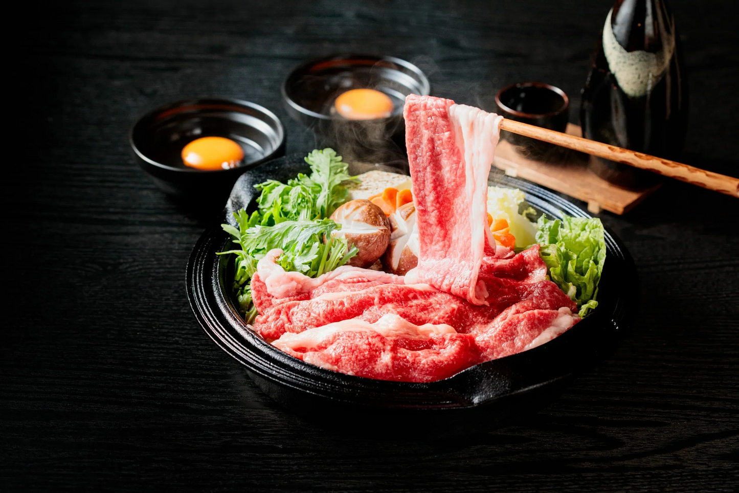 【送料無料】黒毛和牛すき焼き用1㎏