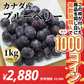 [冷凍] カナダ産ブルーベリー 1kg (500g*2)【コインバック対象】
