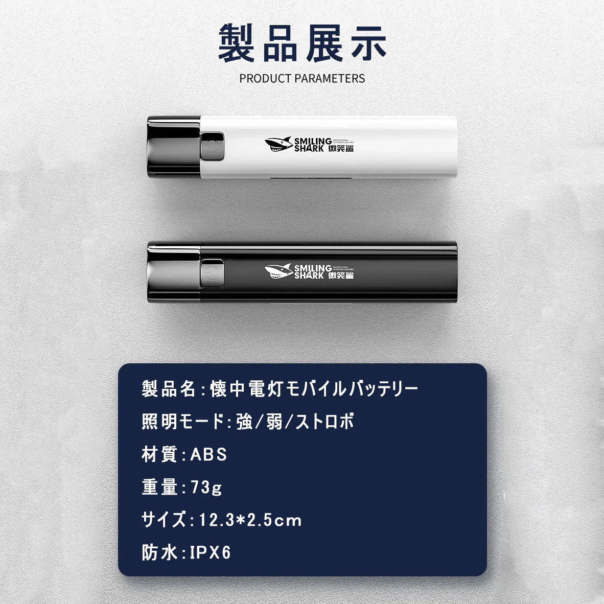 懐中電灯 小型 軍用 超高輝度  ledライト USB充電式 18650リチウム ハンディライト ミニ 軽量 明るい SOS点滅 防水 防災 地震 停電対策 携帯に充電が可能ですw132A(ホワイト)