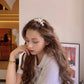 (A)パール バンスクリップ ヘアクリップ アクセント バレッタ まとめ髪 髪飾り ヘアアクセサリー 髪留め ヘアアレンジ