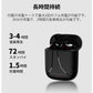 ブルートゥースイヤホン Bluetooth 5.0 ワイヤレスイヤホン 耳掛け型 ヘッドセット 片耳 両耳w041A(ホワイト)