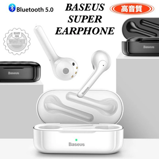 ブルートゥース イヤホン ワイヤレスイヤホン Bluetooth 5.0 自動ペアリング 両耳 IPX7防水 w054B(ブラック)