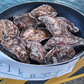 「無選別蒸し缶２ｋｇ」牡蠣ナイフ付き 【約２４粒】  牡蠣 殻付き  宮城県産 無選別牡蠣 カキ 加熱用 松島牡蠣屋 【80】