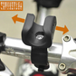 LED ライトホルダー ブラケット バイクライトホルダー 360度回転　サイズ調整可能 多機能　LED フラッシュライト 自転車 取付用 ホルスター ライトホルスター 懐中電灯用ナイロンホルスターw189【カウシェファーム収穫対象商品】w189A(小)