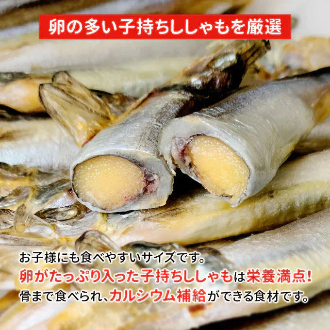 好評につき完売いたしました。子持ちししゃも 500g 送料無料