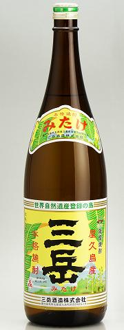 三岳酒造 本格芋焼酎 三岳 みたけ 25度 1.8L 1800ml 1本【ご注文は1ケース(6本)まで同梱可能です】