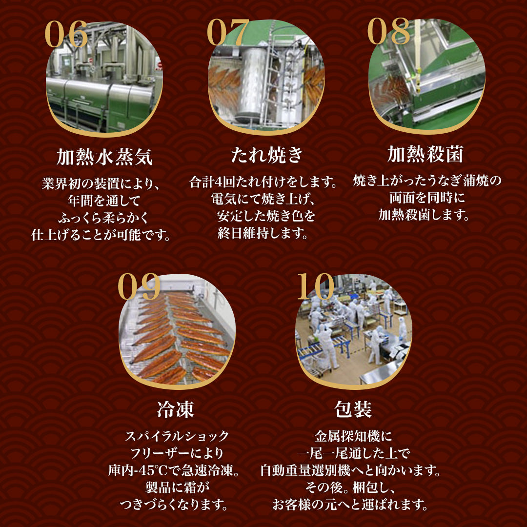 特大うなぎ蒲焼 約200gｘ2本 九州産