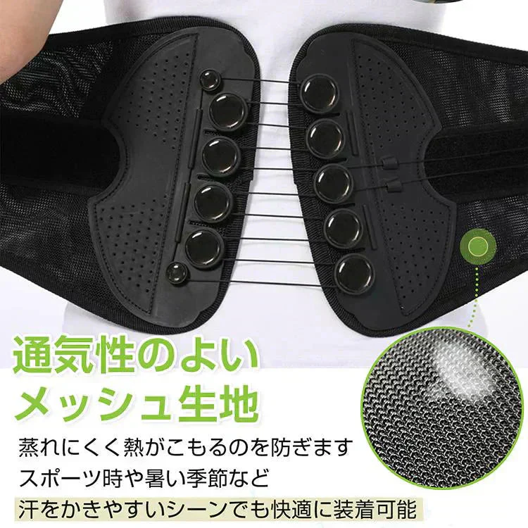 骨盤ベルト 「Mサイズ」 腰サポーター 腰楽ベルト サポートベルト 骨盤補正サポーター 姿勢矯正サポート 腰ベルト 産後 洗濯可 男女兼用 座り仕事 父の日