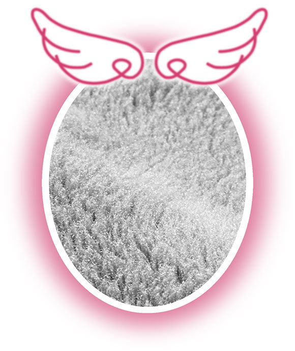 天使のウォーマー 足首用 グレー レッグウォーマー