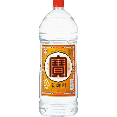 宝酒造 宝焼酎 25度 4000ml 4L×1ケース/4本【家計お助けSALE】