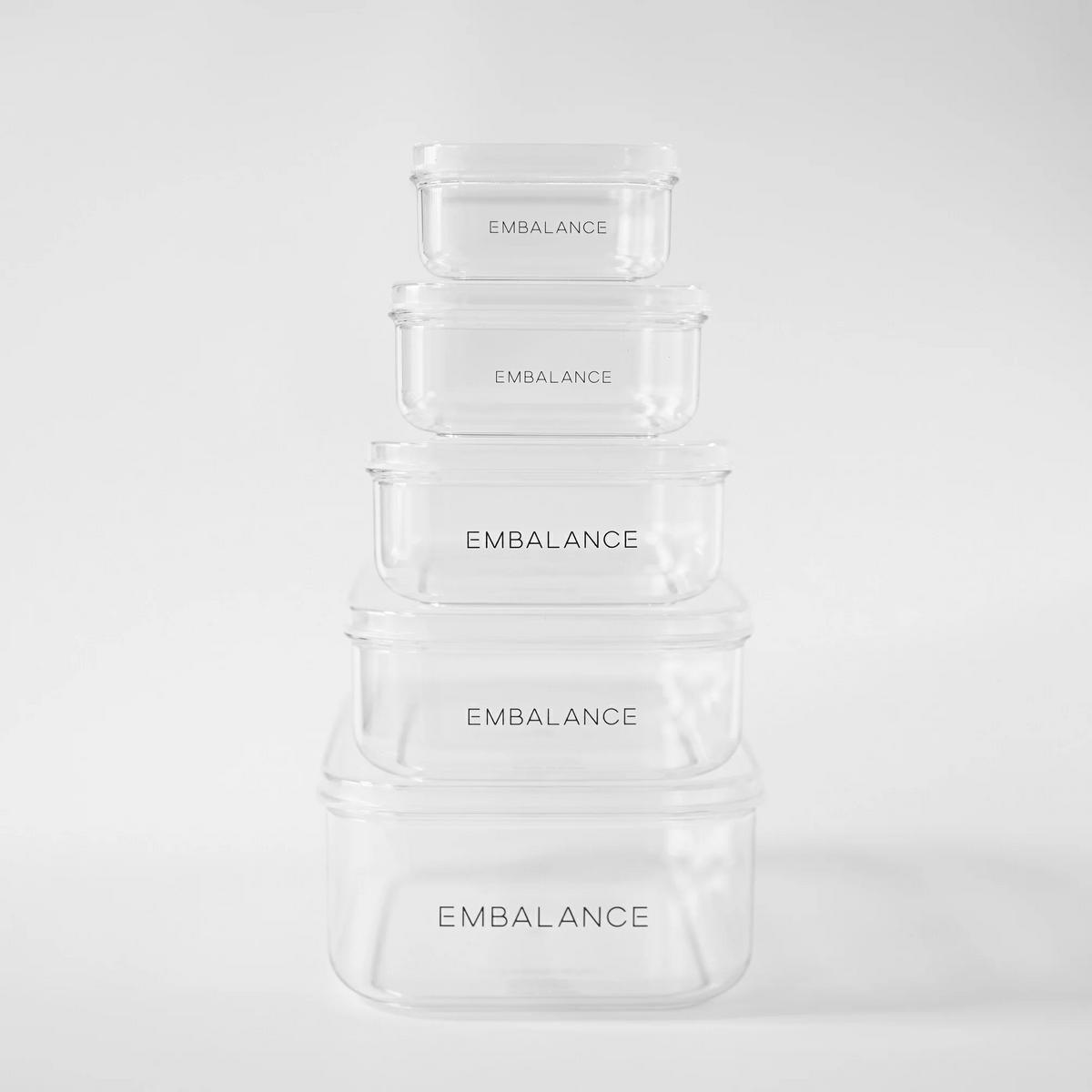 エンバランス クリアコンテナ M 920ml 1個 角型 鮮度保持容器 EMBALANCE CLEAR CONTAINER