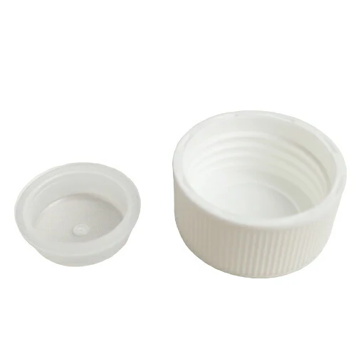プラスチック容器 1L 白 中栓キャップ付