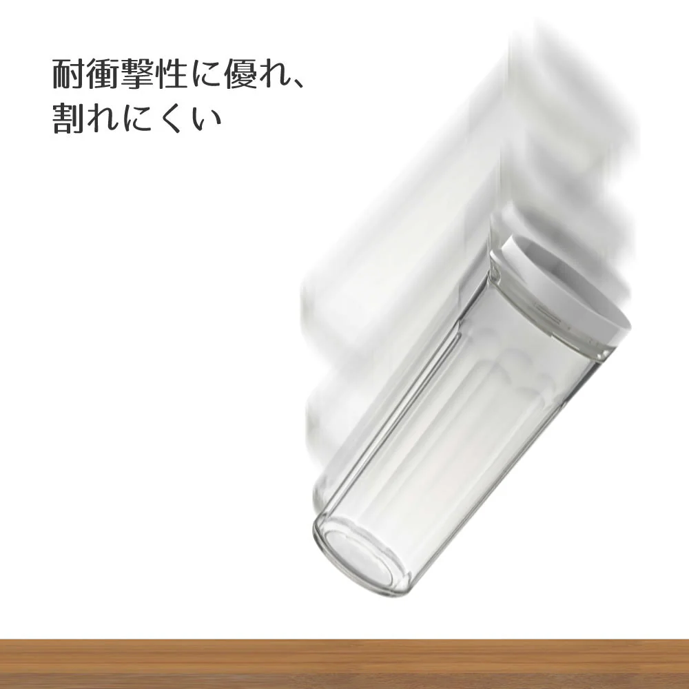 HARIO フリーザーポット JUSIO FPJ-11 　アイスブルー◆ハリオ 冷水筒 ピッチャー 茶 冷茶ポット 麦茶ポット 冷水ポット ポット ウォータージャグ 横置き 縦置き 冷蔵庫 洗いやすい 熱湯 食洗機 割れにくい 水差 日本製 トライタン アイスブルー 透明