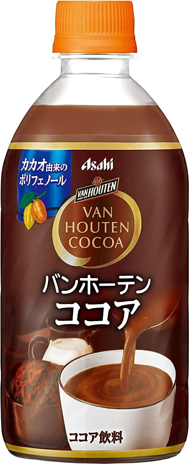 アサヒ バンホーテンココア 470ml×1ケース/24本