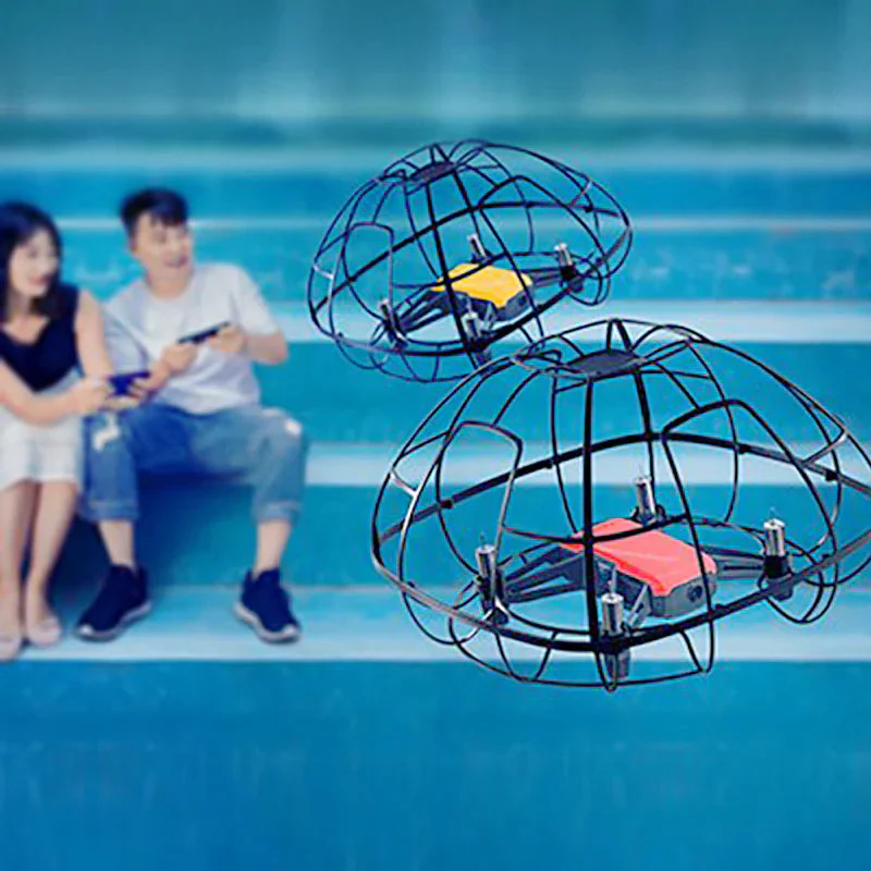 PGYTECH TELLO用 ドローン 保護ケージ 純正品 新品 テロー ドーム型 360°保護 ガード 全方位 カバー プロテクター 軽量  機体取り付け 簡単 初心者向け