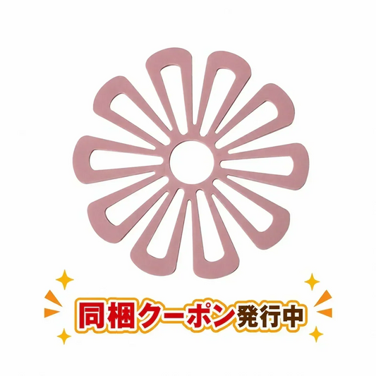 (ラストレッド) 鍋敷き おしゃれ 北欧 シリコン なべしき 耐熱 花 フラワー コースター 鍋敷 ホワイト ピンク 黒