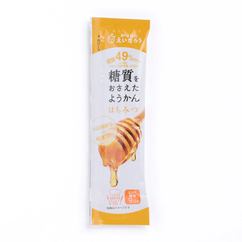 榮太樓總本鋪 糖質をおさえたようかん 3種（こし餡・黒糖・はちみつ）27g×各10本（計30本）